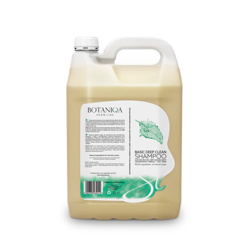 Show Line Basic Deep Clean Shampoo 1.05 gal – Botaniqa Global Inc